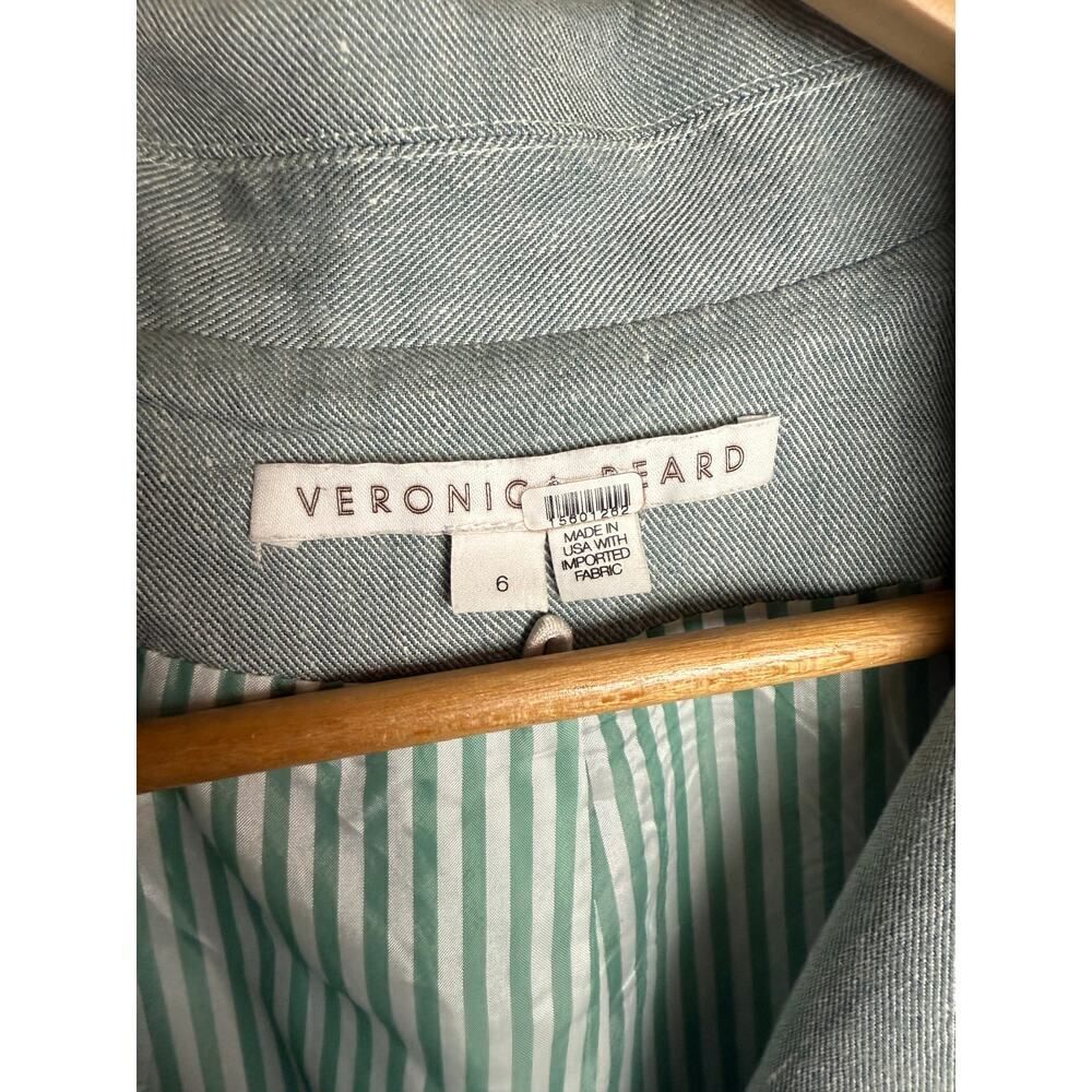 Veronica Beard Seaglass Miller Dickey Jacket Sz. 6 - Picture 7 of 7